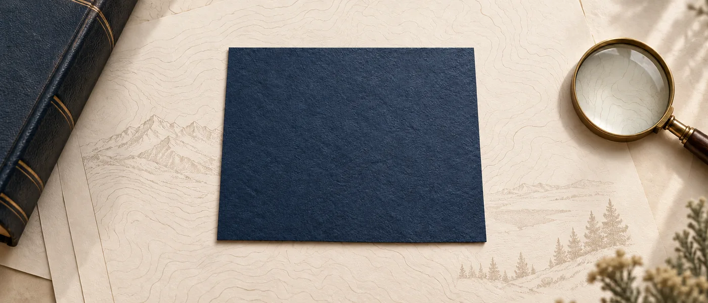 Editorial illustration of the Wyoming state outline on legal documents beside a magnifying glass.